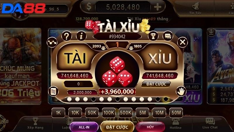 Cách chơi tài xỉu